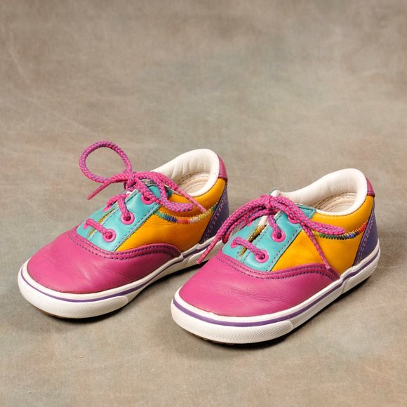 Stride Rite Other - Stride Rite, Color Blocked, Leather Sneaker, Size 6M